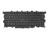 01AW912 original Lenovo keyboard DE (german) black/black matte with backlight and mouse-stick