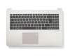 13N1-29A0411 original Asus keyboard incl. topcase DE (german) black/silver with backlight and fingerprint