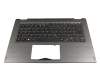 Keyboard incl. topcase DE (german) black/grey original suitable for Acer Spin 3 (SP314-52)
