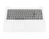 Keyboard DE (german) grey original suitable for Lenovo IdeaPad 330-15ARR (81D3)