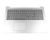 Keyboard DE (german) grey original suitable for Lenovo IdeaPad 330-15ICN (81EY)