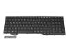 Keyboard DE (german) black/black original suitable for Fujitsu LifeBook A555/G