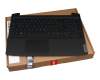 5CB0Y99482 original Lenovo keyboard incl. topcase DE (german) black/black with backlight