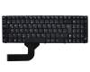 Keyboard DE (german) black/black glare suitable for Asus A73SV