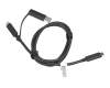 USB-C data / charging cable black original 1,00m suitable for Lenovo 300e Yoga Chromebook Gen 4 (82W2)
