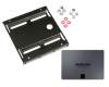 870 QVO SSD 2TB (3.5 inches / 8.9 cm) incl. mounting kit 2.5" to 3.5" for Lenovo IdeaCentre Y720 Cube-15ISH (90H2)