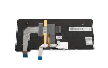 00HW812 original Lenovo keyboard DE (german) black/black matte with backlight and mouse-stick