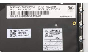 Lenovo 00PA147 Keyboard Internal,Russian,Backlight