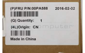 Lenovo 00PA588 NB_KYB Lin-KBD,GR,CHY