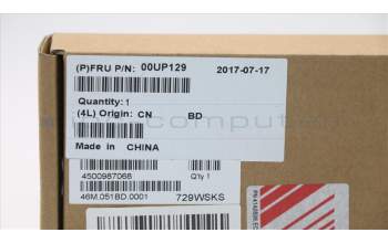 Lenovo 00UP129 SD Card Reader,w/Cable