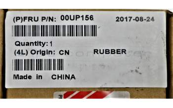 Lenovo 00UP156 RUBBER D cover rubber left bla