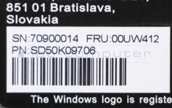 Lenovo 00UW412 DT_KYB Sunrex EKB-10YA(IN) USB KB-LVT