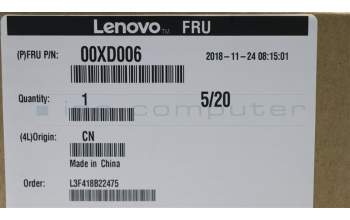 Lenovo 00XD006 BEZEL ODD MAIN BEZEL WITHOUT CR ASM