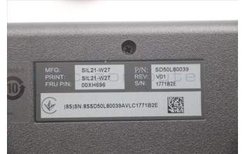 Lenovo 00XH696 DT_KYB USB TRDTNL KB BK CZE