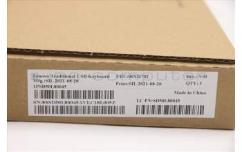 LENOVO 00XH702 Lenovo USB Keyboard Preferred Pro II DE