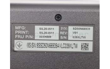 Lenovo 00XH899 Externe Tastatur, Belgisch, schwarz