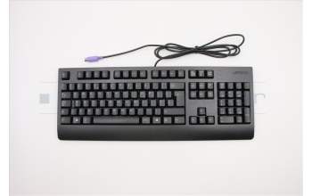 Lenovo 00XH934 Externe Tastatur, PS2, Englisch, Schwarz, Nicht beleuchtet