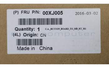 Lenovo 00XJ005 C.A. Button_BD_TO_MB_X1