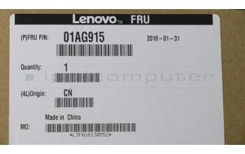 Lenovo 01AG915 Lenovo DISPLAY,19.5\",WXGA+,Non-Touch,Anti-Glare,IPS,250nit