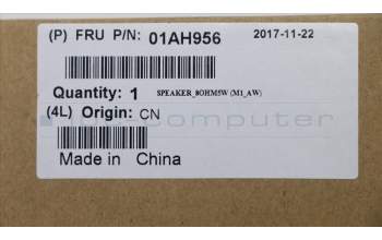 Lenovo 01AH956 SPEAKERINT Speaker for X1