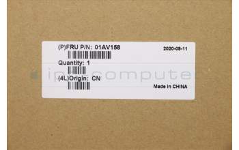 Lenovo 01AV158 MECH_ASM KBD,BE,Bezel UK,screw,CHY