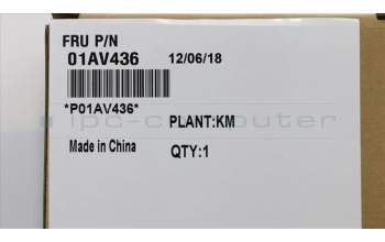 Lenovo 01AV436 Internal, 3c, 42Wh, LiIon, SMP