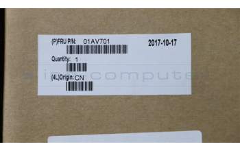 Lenovo 01AV701 NB_KYB KB BLK Chicony Swedish