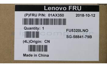 Lenovo 01AX350 NB_KYB Cobain KBD,NDC,LTN