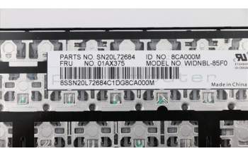 Lenovo 01AX375 NB_KYB Windu KBD,FR,CHY