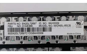 Lenovo 01AX388 Interne Tastatur, Slowakisch, Nicht beleuchtet