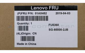 Lenovo 01AX452 NB_KYB Windu KBD,BE,LTN