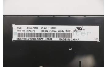 Lenovo 01AX476 NB_KYB Windu KBD,USI,LTN