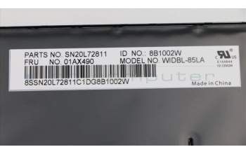 Lenovo 01AX490 NB_KYB Windu KBD,LAS,CHY BL