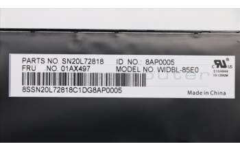 Lenovo 01AX497 NB_KYB Windu KBD,ES,CHY BL