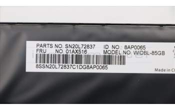 Lenovo 01AX516 NB_KYB Windu KBD,GB,CHY BL