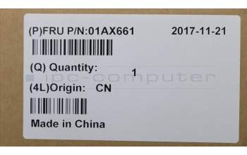 Lenovo 01AX661 NB_KYB Lin2 KBD,ES,LTN