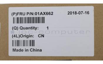Lenovo 01AX662 Tastatur Lin2, FR, lateinischer Schriftsatz