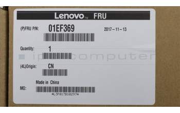 Lenovo 01EF369 HEATSINK A 18W CPU Cooler for Stoney Rid
