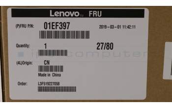 Lenovo 01EF397 HEATSINK AMD AM4 65W CPU Cooler