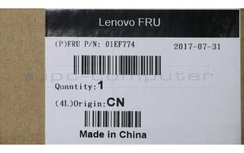 Lenovo 01EF774 MECH_ASM 333ET1,Side-Cover,AVC
