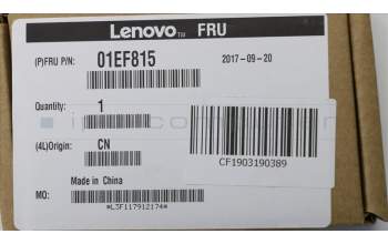 Lenovo 01EF815 MECHANICAL Mouse and key Cable lock