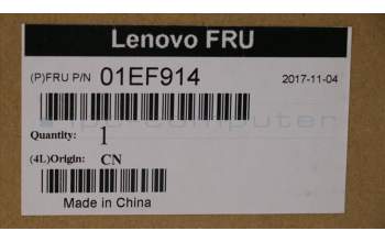Lenovo 01EF914 MECH_ASM F Bezel W/ODD Assy,332BT