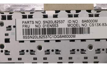 Lenovo 01EN553 NB_KYB KBD N/BL CHY Arabic