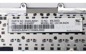 Lenovo 01EN557 NB_KYB KBD N/BL CHY Danish