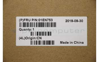 Lenovo 01EN753 NB_KYB Thorpe2 KBD,USI,DFN BL