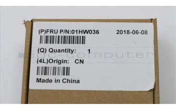 Lenovo 01HW036 Camera,720P,Front,MIC,ZIF,Azw