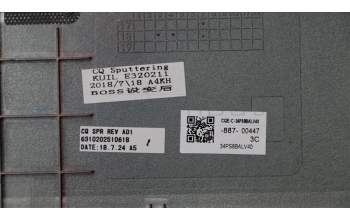 Lenovo 01HW850 D-Abdeckung, schwarz Baugruppe