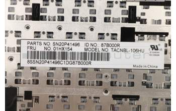 Lenovo 01HX154 Interne Tastatur, Ungarisch, Nicht beleuchtet