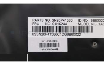 Lenovo 01HX244 NB_KYB TACHI2 CHY BL-KB SI