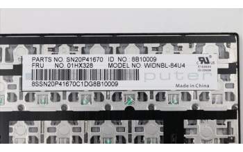 Lenovo 01HX328 NB_KYB Windu2 CHY NBL-KB USE